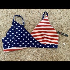 Born Primitive Inlet Bikini Top- America